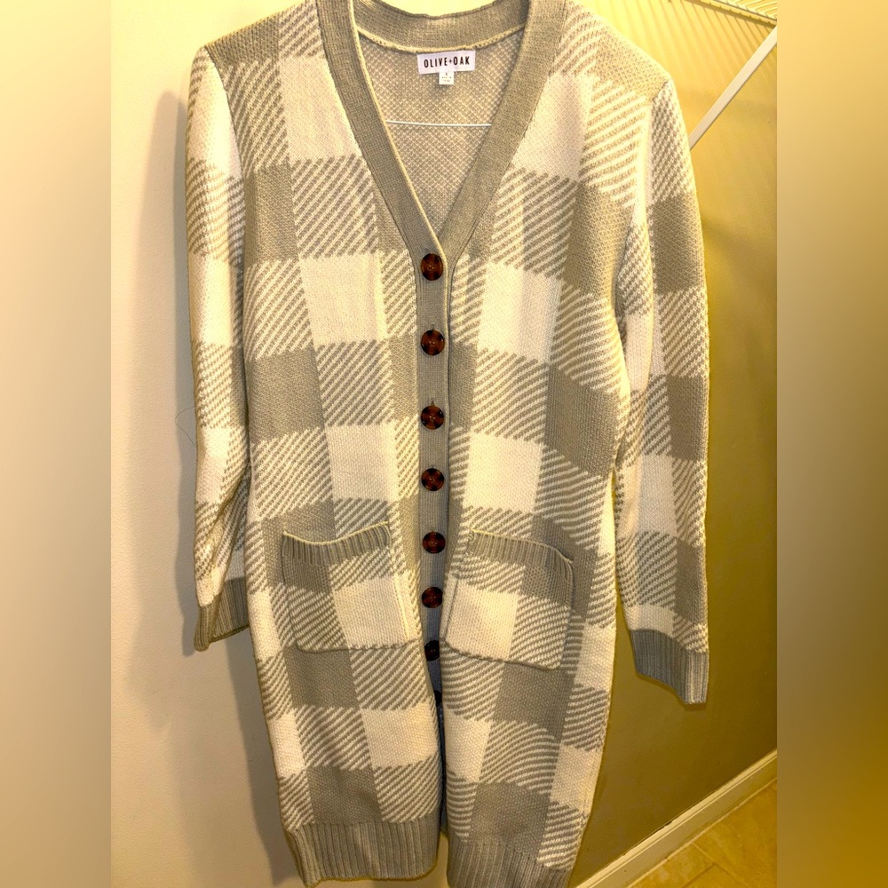 Olive oak winter sweater/dress